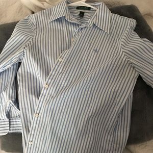 Blue and white Ralph Lauren Button-Down